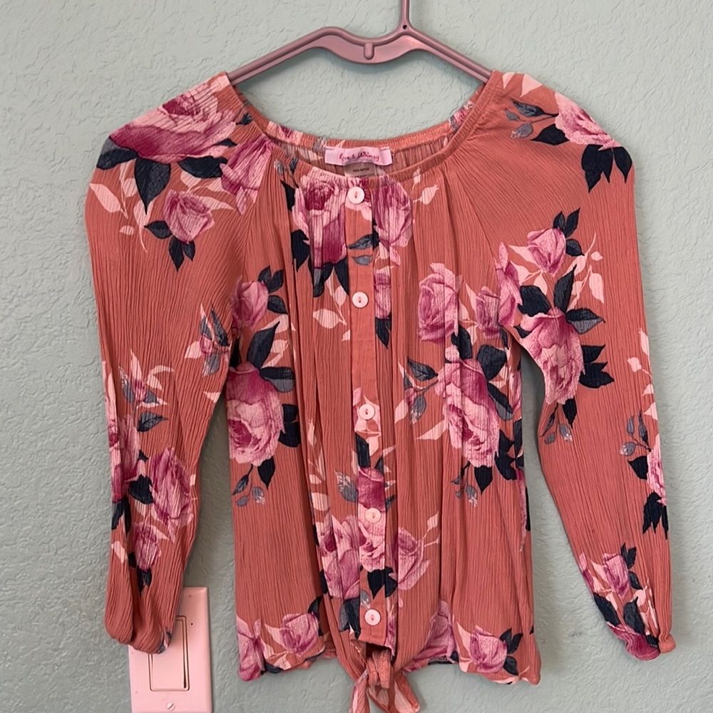 Size 10  Love & Whimsy   girls top.